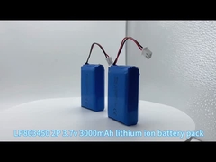 803450 2P 3.7v แบตเตอรี่ไอออนลิเดียม 3000mAh