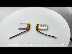 เซลล์แบตเตอรี่ลิเธียมโพลิเมอร์ RESKY LP502030 3.7v 250mAh