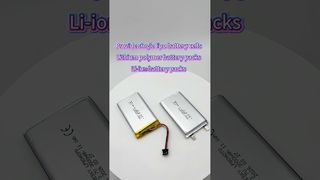 จัดลำดับเซลล์แบตเตอรี่ลิเธียมโพลิเมอร์ LP804070 3.7v 3000mAh 11.1wh สำหรับลูกค้าในอเมริกาเหนือ