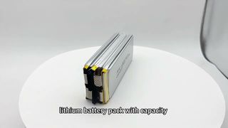 ชุดแบตเตอรี่ลิเธียมโพลิเมอร์ Rc ความจุตั้งแต่ 500mAh ถึง 50Ah อัตราการคายประจุจาก 5c ถึง 100c