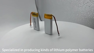 แบตเตอรี่ lipo แบบชาร์จไฟได้ 802040 3.7v 600mAh แบตเตอรี่พลังงาน