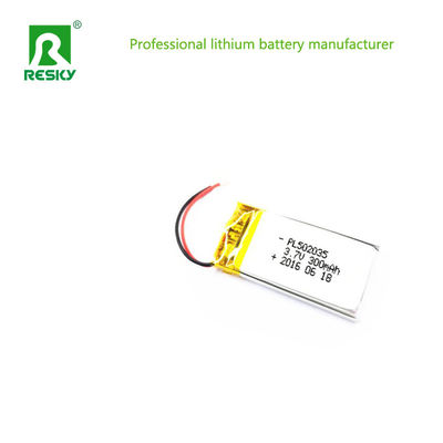 ซื้อ เซลล์แบตเตอรี่พอลิเมอร์ลิตยูแบบชาร์จได้ 602035 3.7V 400mAh สําหรับคีย์บอร์ดบลูทูธทั่วไป online manufacture