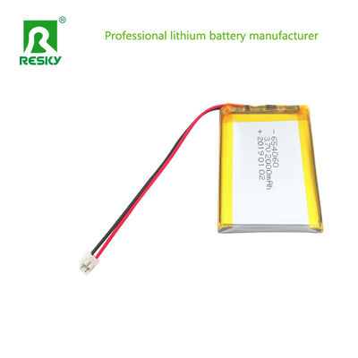 ซื้อ เซลล์แบตเตอรี่พอลิเมอร์ลิเดียมแสงอาทิตย์ 3.7V 604060 654060 แบตเตอรี่ 2000mAh สําหรับอุปกรณ์แลกเปลี่ยนพกพา online manufacture