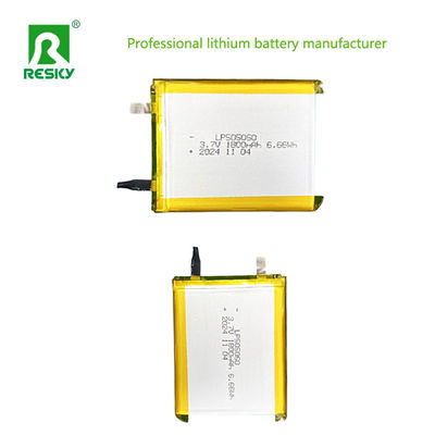 ซื้อ เซลล์แบตเตอรี่พอลิเมอร์ลิตยูมที่สามารถชาร์จได้ 505060 3.7V 1800mAh สําหรับเครื่องมือความงาม online manufacture