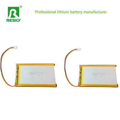 ซื้อ 605080 แบตเตอรี่พอลิเมอร์ลิตียม แพ็ค 3.7V 7.4V 3000mAh แบตเตอรี่ Lipo ชาร์จใหม่ online manufacture