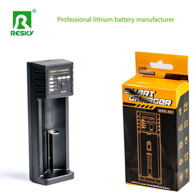 ซื้อ ชาร์จแบตเตอรี่ชาร์จได้ 1 สล็อต สําหรับ 18650 14500 แบตเตอรี่ลิตยอน online manufacture