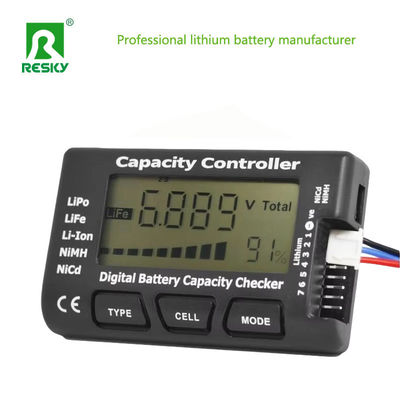 ซื้อ อุปกรณ์เสริม RC เครื่องควบคุมความจุของแบตเตอรี่ RC Drone เครื่องตรวจสอบความจุดันดิจิตอล online manufacture