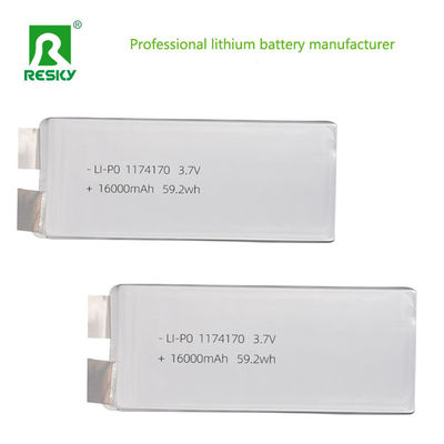 ซื้อ แบตเตอรี่ชาร์จใหม่ 1174170 LP11074173 3.7v 16000mAh 10C RC Drone Power แบตเตอรี่ลิตยูมไอออน แพ็ค online manufacture