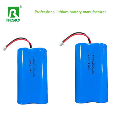 ซื้อ แบตเตอรี่ลิตีਅਮเซลล์ 21700 7.4v 5000mAh 18.5wh แพ็คแบตเตอรี่ลิตีਅਮไอออนแบบชาร์จใหม่ สําหรับแสงอาทิตย์ online manufacture