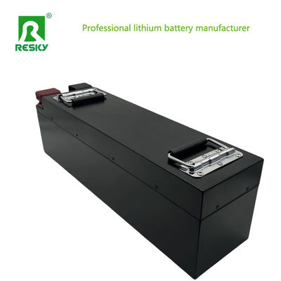 ซื้อ พลังงาน สามารถชาร์จใหม่ได้ 51.2V 50AH Lifepo4 แบตเตอรี่ลิเดียม Pack สําหรับรถกอล์ฟไฟฟ้า การผลิตออนไลน์