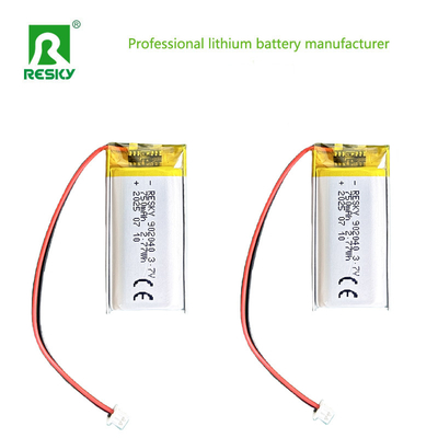 ซื้อ เซลล์แบตเตอรี่พอลิเมอร์ลิตยูม 802040 902040 802045 3.7V 650mAh แบตเตอรี่พอลิเมอร์ลิตยูม การผลิตออนไลน์