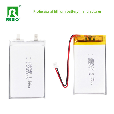 ซื้อ เซลล์แบตเตอรี่พลังงานแสงอาทิตย์ 403048 3.7V 600mAh 2.22wh แบตเตอรี่ลิเธียมโพลิเมอร์สำหรับสมาร์ทวอทช์ การผลิตออนไลน์