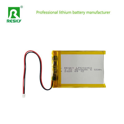 ซื้อ Lithium Polymer Battery Cell 604050 3.7v 1500mAh 5.55wh Rechargeable Lipo Battery Pack การผลิตออนไลน์