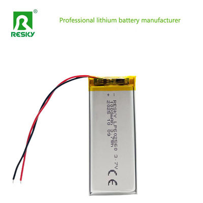 ซื้อ Lifepo4 Battery Cell 602560 3.7v 4.2v 1000mAh 3.7wh Rechargeable Power Lithium Polymer Battery Pack การผลิตออนไลน์