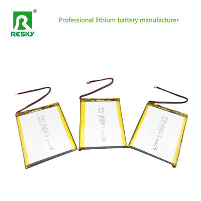 โทรศัพท์สมาร์ท โซลล์แบตเตอรี่พอลิเมอร์ลิตியம் 7.4V 505573 2S 2500mAh