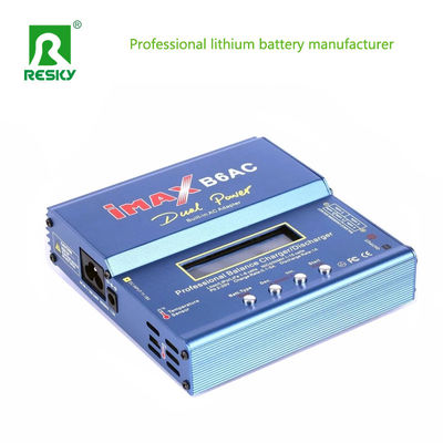 80W RC IMAX B6AC ชาร์จความสมดุล 6A Ni-MH Ni-CD แบตเตอรี่ลิตยูม 1-15s ชาร์จใหม่