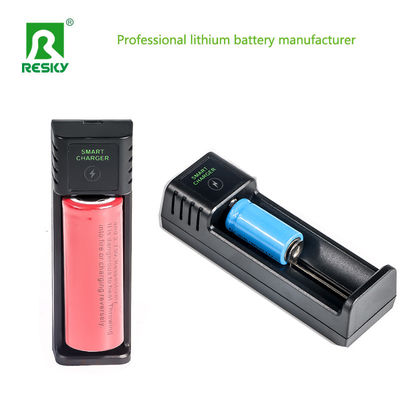 1 สล็อต ซิลินดริก แบตเตอรี่ เซลล์ชาร์จสําหรับ 3.7V 3.6V แบตเตอรี่ลิธีียม LiFePO4 18650 26650 21700