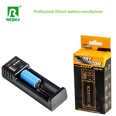 เครื่องชาร์จเซลล์ชาร์จใหม่ที่ฉลาด สําหรับแบตเตอรี่ Li-ion 14500 18500 18650 26650