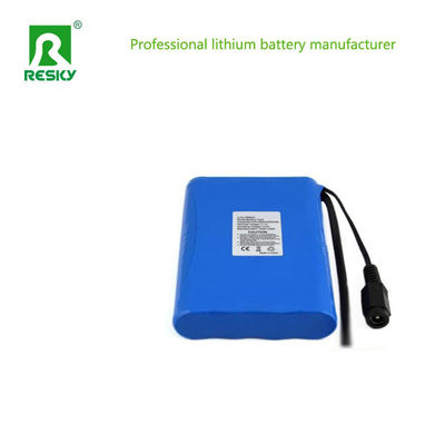 รถยนต์ไฟฟ้า แบตเตอรี่ลิตยอน แพ็ค 11.1V 4400mAh 18650 แบตเตอรี่ลิตยูมชาร์จได้