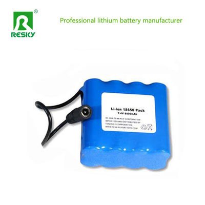 แบตเตอรี่ลิตยอน 18650 4s2p 14.8V 4400mAh