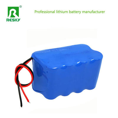 เครื่องสื่อ แบตเตอรี่ลิตยูไอออน แพ็ค 7.4V 8800mAh 18650 2s4p