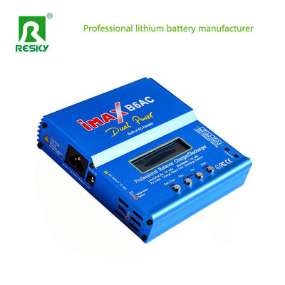 Imaxb6AC เครื่องชาร์จความสมดุล RC 80W 6A สําหรับ Ni-MH Ni-CD LiFePO4 RC แบตเตอรี่ Drone