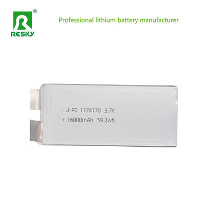 RC Lithium Cell 1174170 10874170 3.7v 16000mAh 10C RC Drone แบตเตอรี่ไอออนลิเดียม