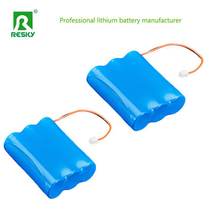 เซลล์แบตเตอรี่ Li-Ion 18650 11.1v 3500mAh แบตเตอรี่ลิตยูมที่สามารถรีชาร์จได้ สําหรับ GPS