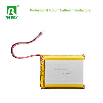 แบตเตอรี่ Lipo เซลล์ 785060 805060 ที่เก็บของ แบตเตอรี่ Li-Ion Lithium-Ion