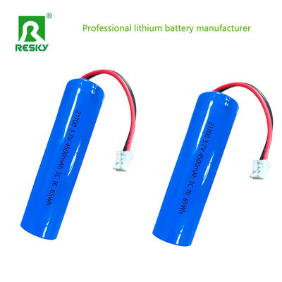 แบตเตอรี่พลังงาน เซลล์ 21700 3.7v 11.1v 5000mAh 55.5wh แบตเตอรี่ Li-Ion สามารถชาร์จได้ สําหรับไฟฟ้าถนน