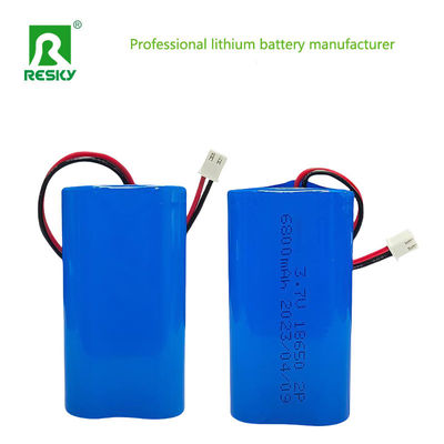 แพนซอนิค NCR18650B 7.4V 2s 3400mAh แบตเตอรี่ Li-Ion สําหรับแสงประดับ LED