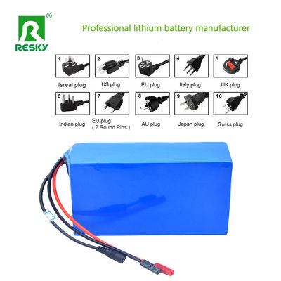 แบตเตอรี่ลิเธียมไอออน ICR18650 3.7v 2600mAh 36V 7.8Ah สำหรับสกู๊ตเตอร์ไฟฟ้า