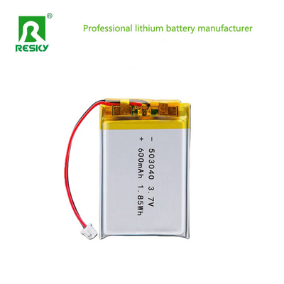 เซลล์แบตเตอรี่พอลิเมอร์ลิตยูแบบชาร์จได้ 602035 3.7V 400mAh สําหรับคีย์บอร์ดบลูทูธทั่วไป